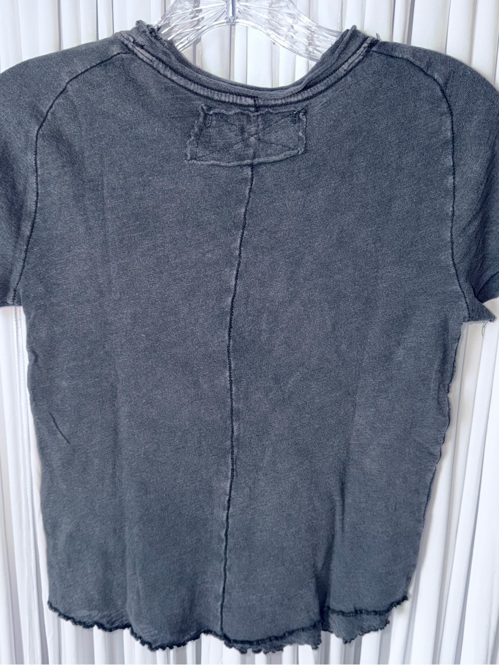 We The Free Vintage Black Crewneck Short Sleeve Tee - Picture 5 of 5